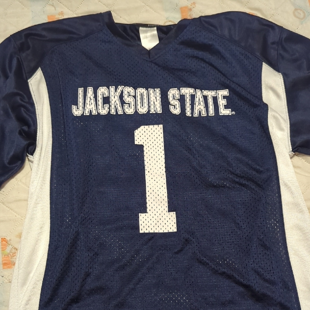Jackson State Navy Blue Jersey